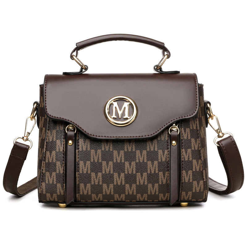 Sac à main bandoulière classique et rétro pour femme