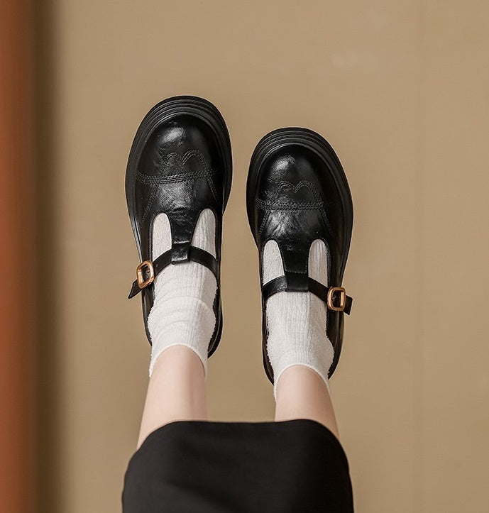 Chaussures vintage Mary Jane à talons
