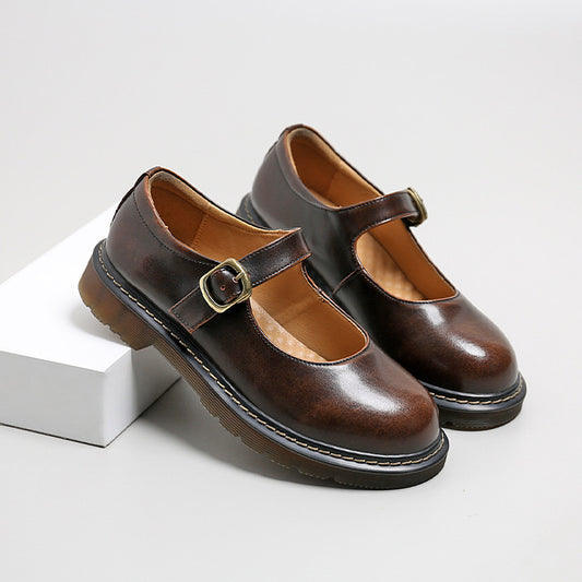 Chaussures fines style universitaire printemps-automne