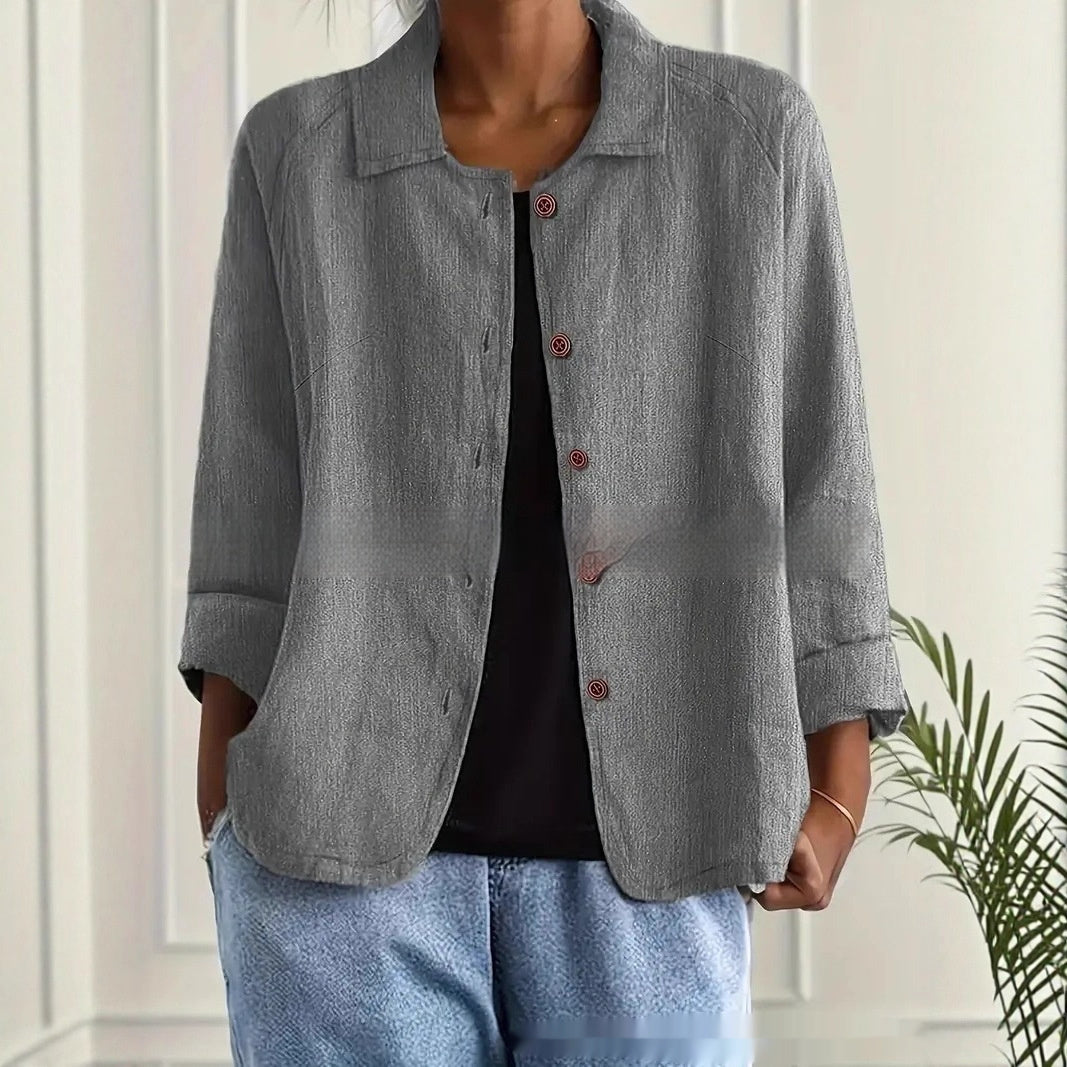 Cardigan-manteau amincissant