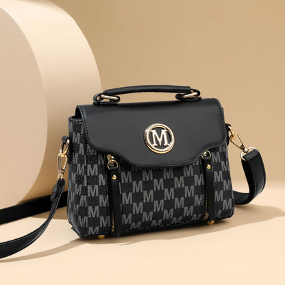 Sac à main bandoulière classique et rétro pour femme
