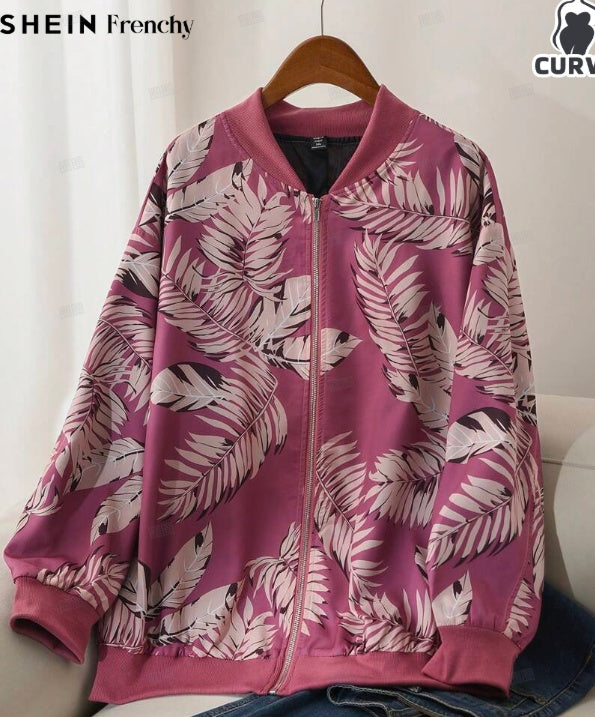 Veste imprimée minimaliste décontractée