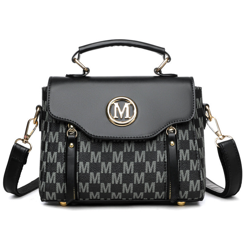 Sac à main bandoulière classique et rétro pour femme