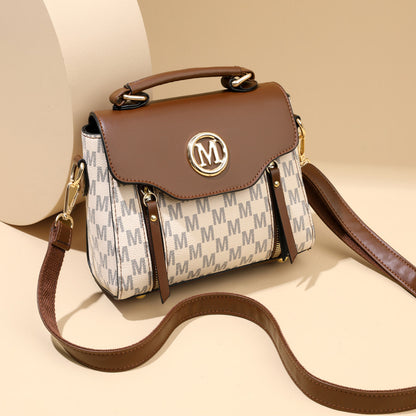 Sac à main bandoulière classique et rétro pour femme