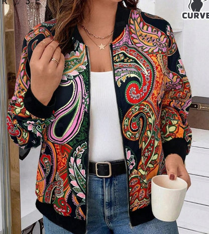 Veste imprimée minimaliste décontractée